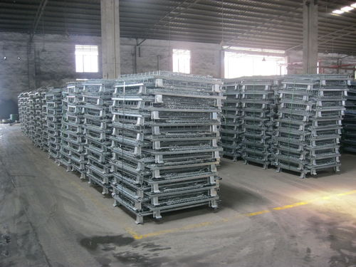 倉儲(chǔ)鐵籠 倉庫鐵籠 折疊式鐵籠常用規(guī)格和種類